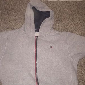 grey tommy hilfiger jacket